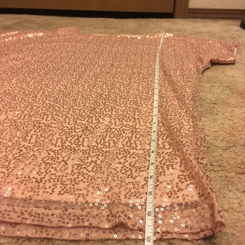 Pink sequin Party dress - Picture 6 of 8